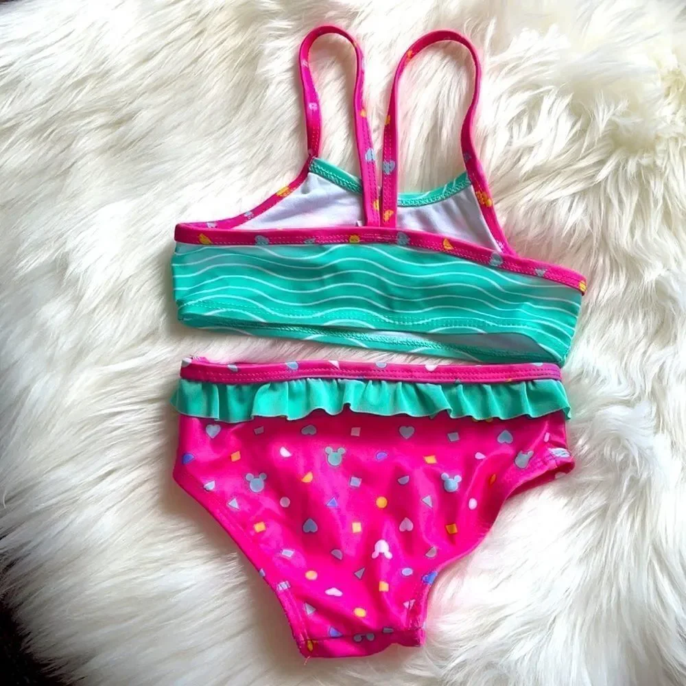 Disney Baby Minnie Mouse 2-pc Swimwear Sz 24M